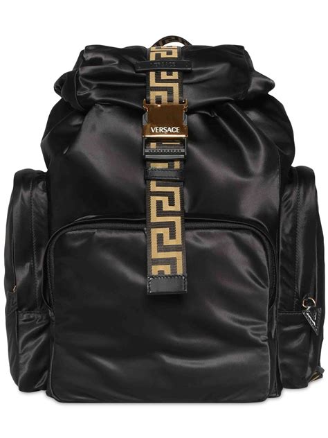 versace backpack nylon